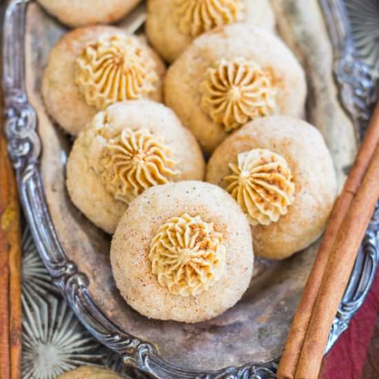 Cookie Butter Thumbprints - Recipe photo by thegoldlininggirl