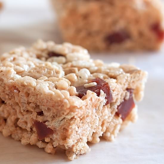 Guava Rice Krispie Treats - Recipe photo by asassyspoon