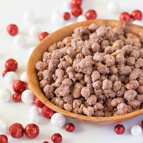 Cinnamon Vanilla Candied Peanuts - Recipe photo by PearTreeKitchen
