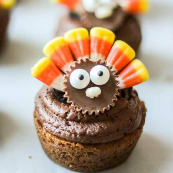 Thanksgiving Turkey Place Cards - Recipe photo by WhatMollyMade