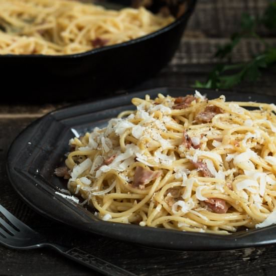 Spaghetti Carbonara - Recipe photo by Home Cooking Adventure