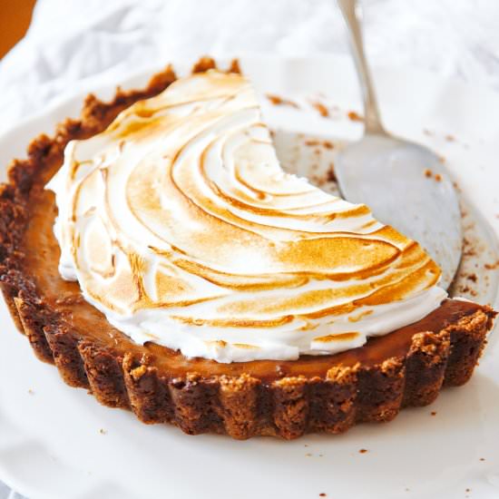 Pumpkin Meringue Pie - Recipe photo by Rachelsally