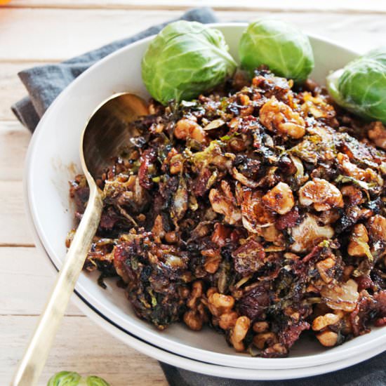 Shredded Brussels Sprouts - Recipe photo by thecharmingdetroiter