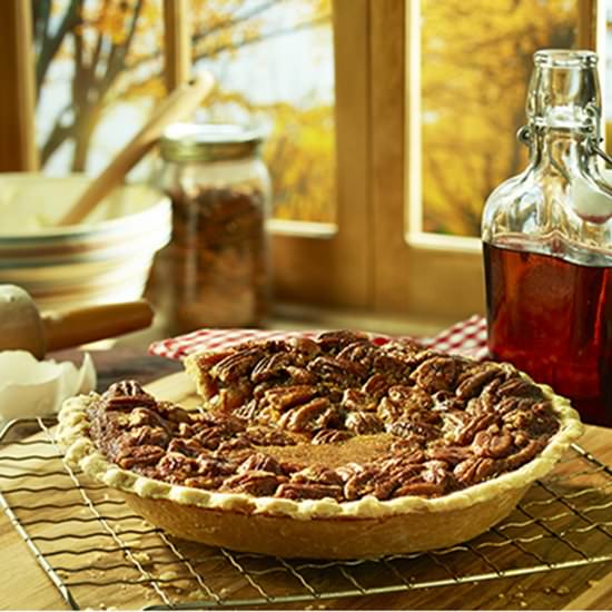 Maple Pecan Pie - Recipe photo by Photoappetite