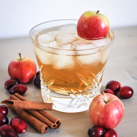 Spiced Bourbon Punch - Recipe photo by Love and Specs