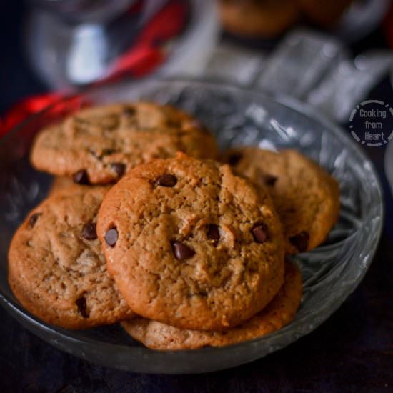 Eggless Chocolate Chip Cookies - Recipe photo by ch_cooks