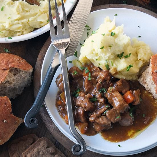 Lamb Casserole with Ale - Recipe photo by TangoRaindrop