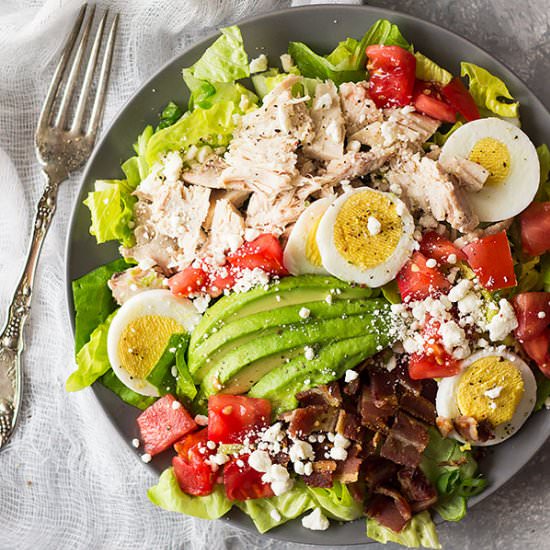 Turkey Cobb Salad - Recipe photo by countryside cravings