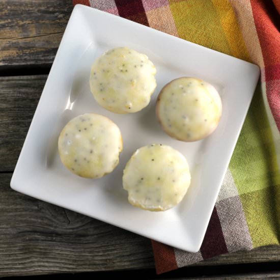 Lemon Poppy Seed Cake Bites - Recipe photo by words of deliciousness