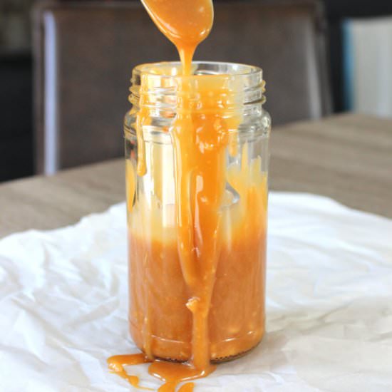 Homemade Caramel Sauce - Recipe photo by SweetiePieAndCupcakes