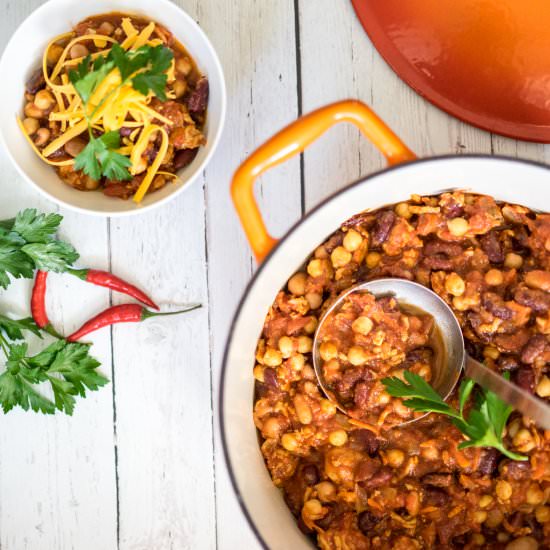 One Pot Winter Chili - Recipe photo by lifeisalullaby