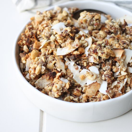 Reishi + Chai Granola - Recipe photo by nourishmemum