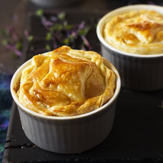 Chicken, Leek and Mushroom Pot Pies - Recipe photo by Aninas Recipes
