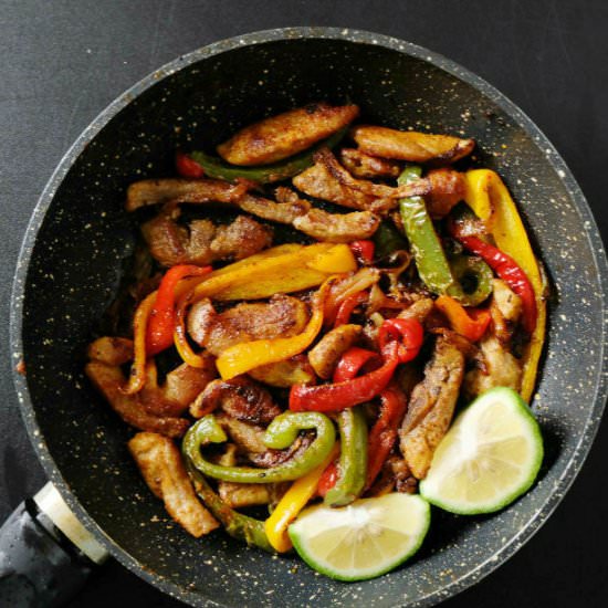 Easy Paleo Pork Fajitas Recipe - Recipe photo by biohackers recipes