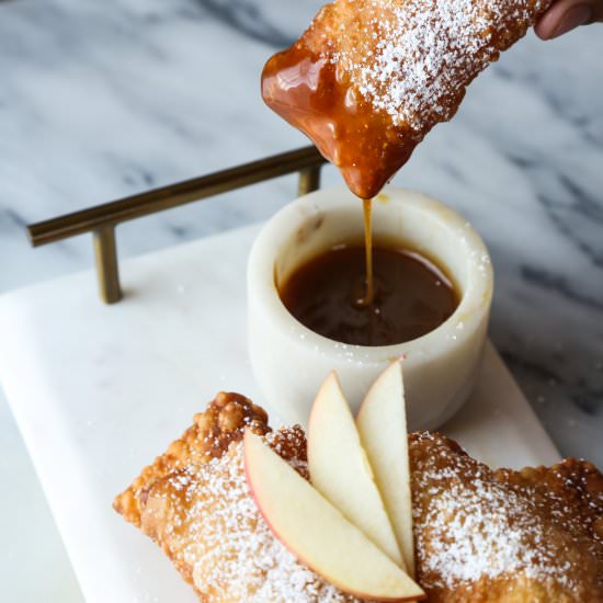 Apple Pie "Egg Rolls" - Recipe photo by ProbablyBaking