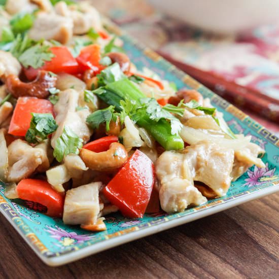 Chicken with Cashew Nuts - Recipe photo by TaraMar