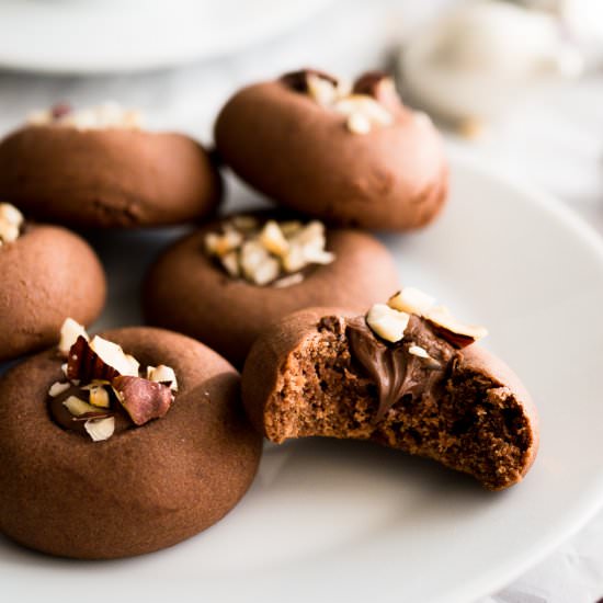 Nutella Cookies - Recipe photo by platedcravings