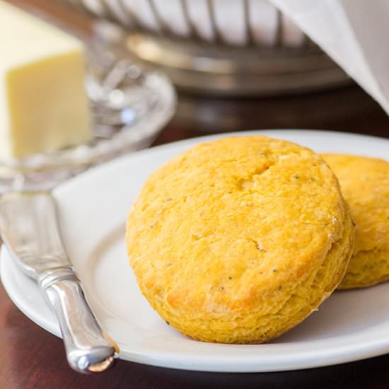 Herbed Sweet Potato Biscuits - Recipe photo by Queen of My Kitchen
