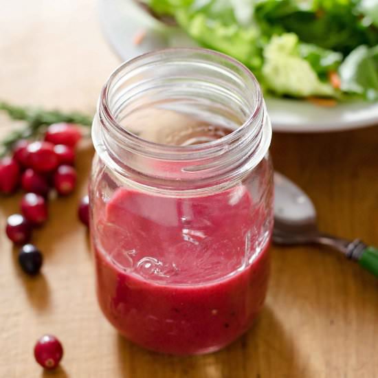 Cranberry Salad Dressing - Recipe photo by Cook Eat Well
