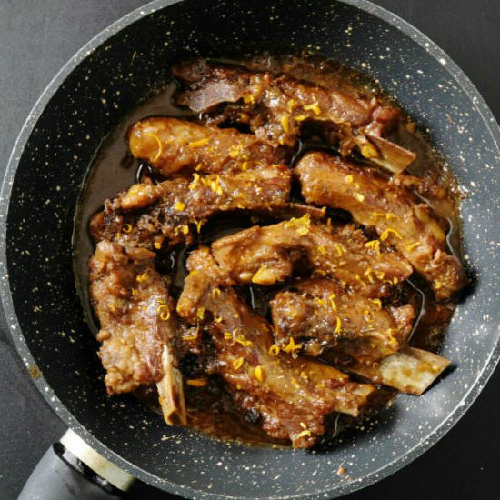 Orange Cinnamon Slow Cooked Ribs - Recipe photo by biohackers recipes