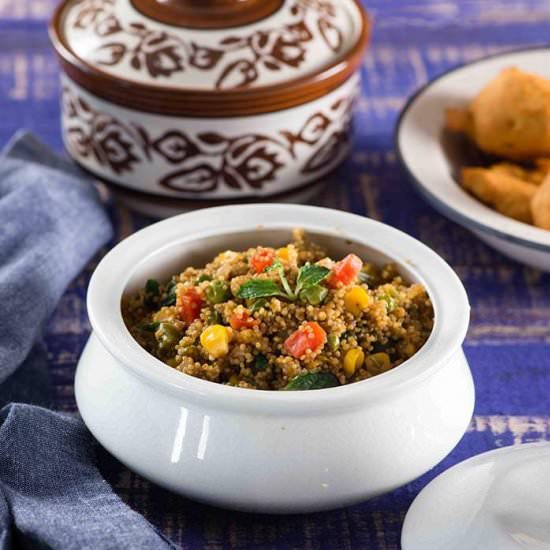 Quinoa Pulao - Recipe photo by Rekha K