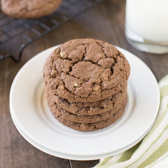 Mint Chocolate Cookies - Recipe photo by Kristine Underwood