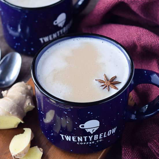 Ginger Masala Chai Latte - Recipe photo by chelseajoyeats