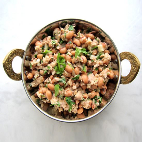 Tuna Black Eyed Peas Salad - Recipe photo by Cooking and Cooking