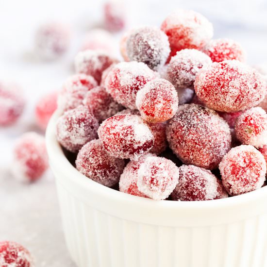 Sugared Cranberries - Recipe photo by thepkpway
