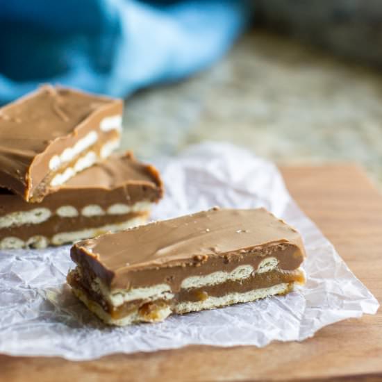Homemade Twix Bars - Recipe photo by culinaryhill