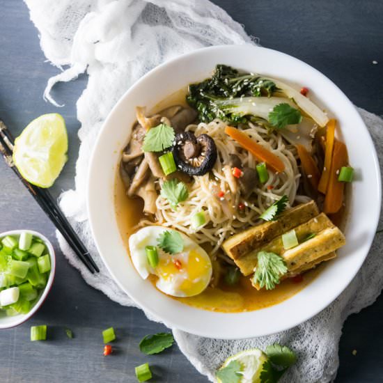 Vegetarian Spicy Miso Ramen - Recipe photo by thelastcookie