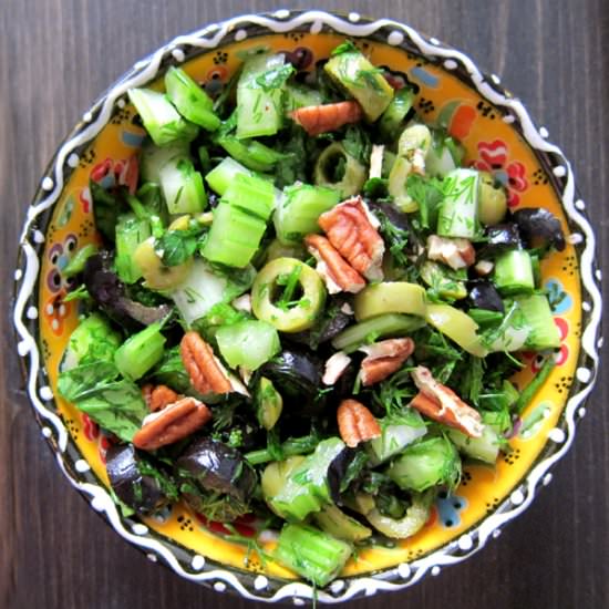 Dill and Celery Salad - Recipe photo by Cooking and Cooking