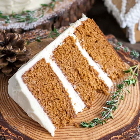 Gingerbread Cake - Recipe photo by Livforcake