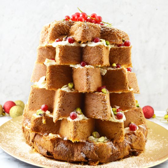 Pandoro Christmas Cake - Recipe photo by Inside the rustic kitchen