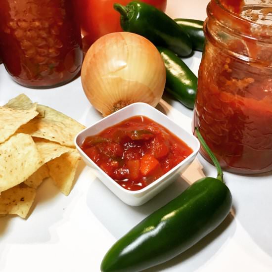Homemade Salsa - Recipe photo by Mariola