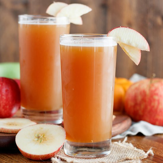 Pumpkin Apple Shandy - Recipe photo by JennMeyering