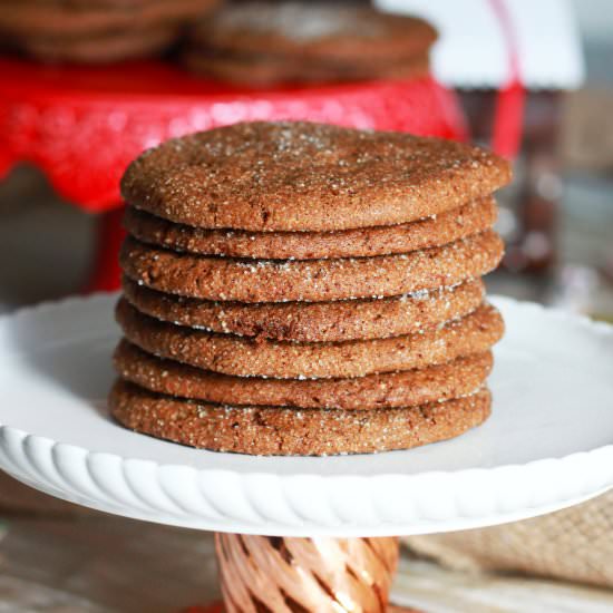 Healthy Ginger-Doodles - Recipe photo by Summer Bakes