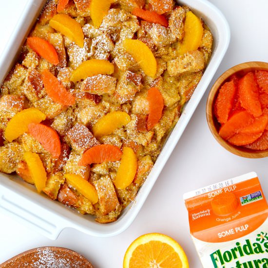 Orange Baked French Toast - Recipe photo by justataste