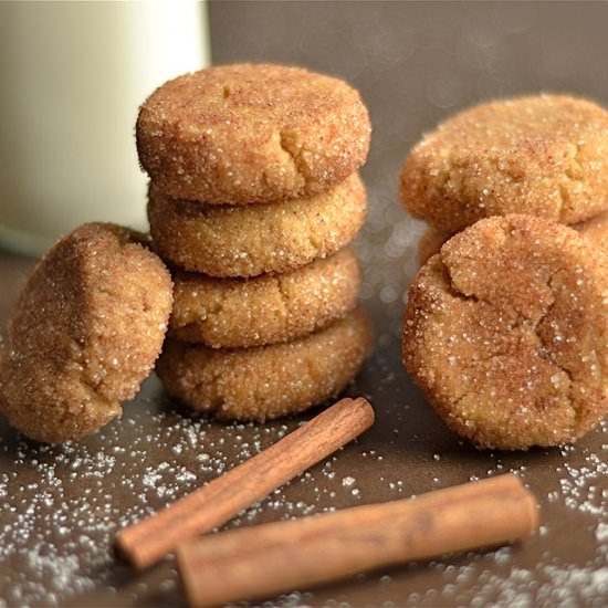 Chai Spiced Snickerdoodles - Recipe photo by wholesomelicious