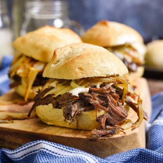 Leftover Pot Roast Sandwich - Recipe photo by Neighborfood