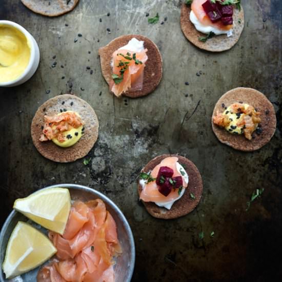 Gluten-Free Buckwheat Blinis - Recipe photo by Feed Me Phoebe