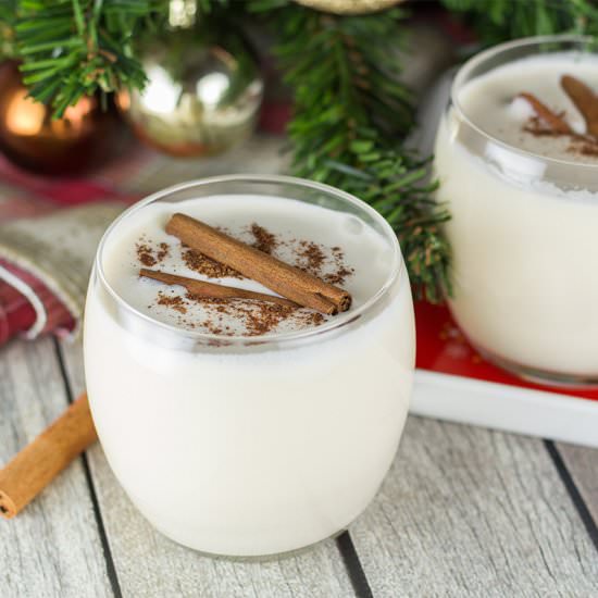 Puerto Rican Eggnog (Coquito) - Recipe photo by cookingtheglobe