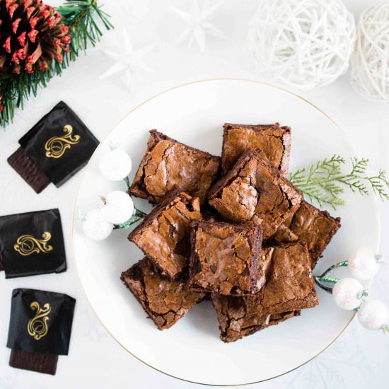Decadent Chocolate Mint Brownies - Recipe photo by Valeries Keepers