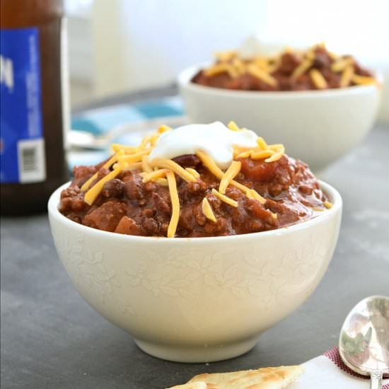 Classic Crockpot Chili - Recipe photo by theschmidtywife
