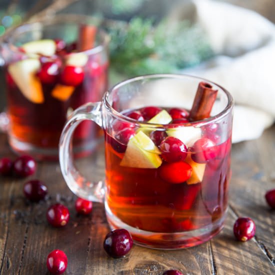 Cranberry Apple Cider - Recipe photo by culinaryhill