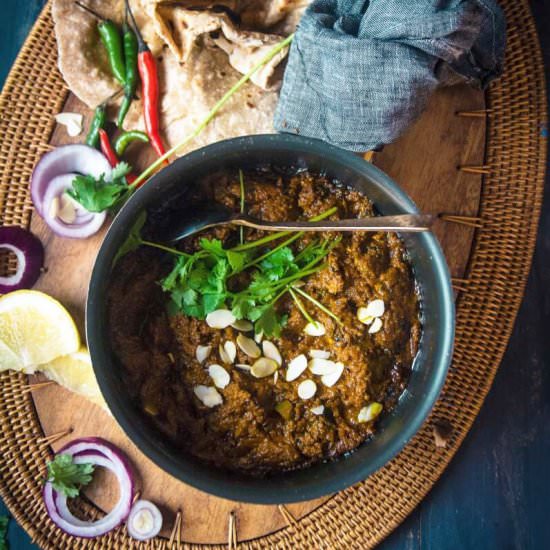 Haldi ki Sabji // Turmeric Curry - Recipe photo by Anu@MyGingerGarlicKitchen