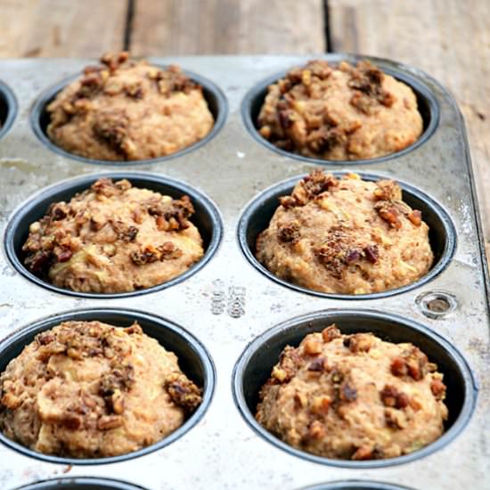 Lightened-Up Chai Apple Muffins - Recipe photo by eatingwithemmylou
