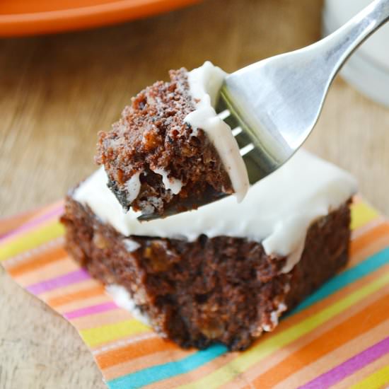 Chocolate Banana Oat Bars - Recipe photo by FoodFanatical