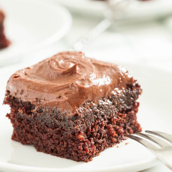 Chocolate Dump It Cake - Recipe photo by chewoutloud