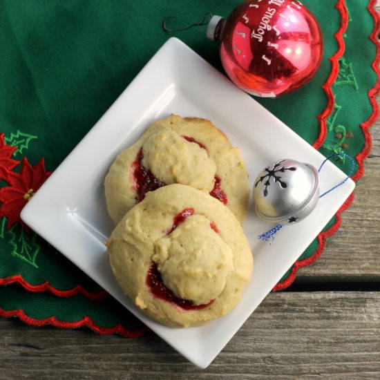 Cranberry Dab Of Dough Cookies - Recipe photo by words of deliciousness